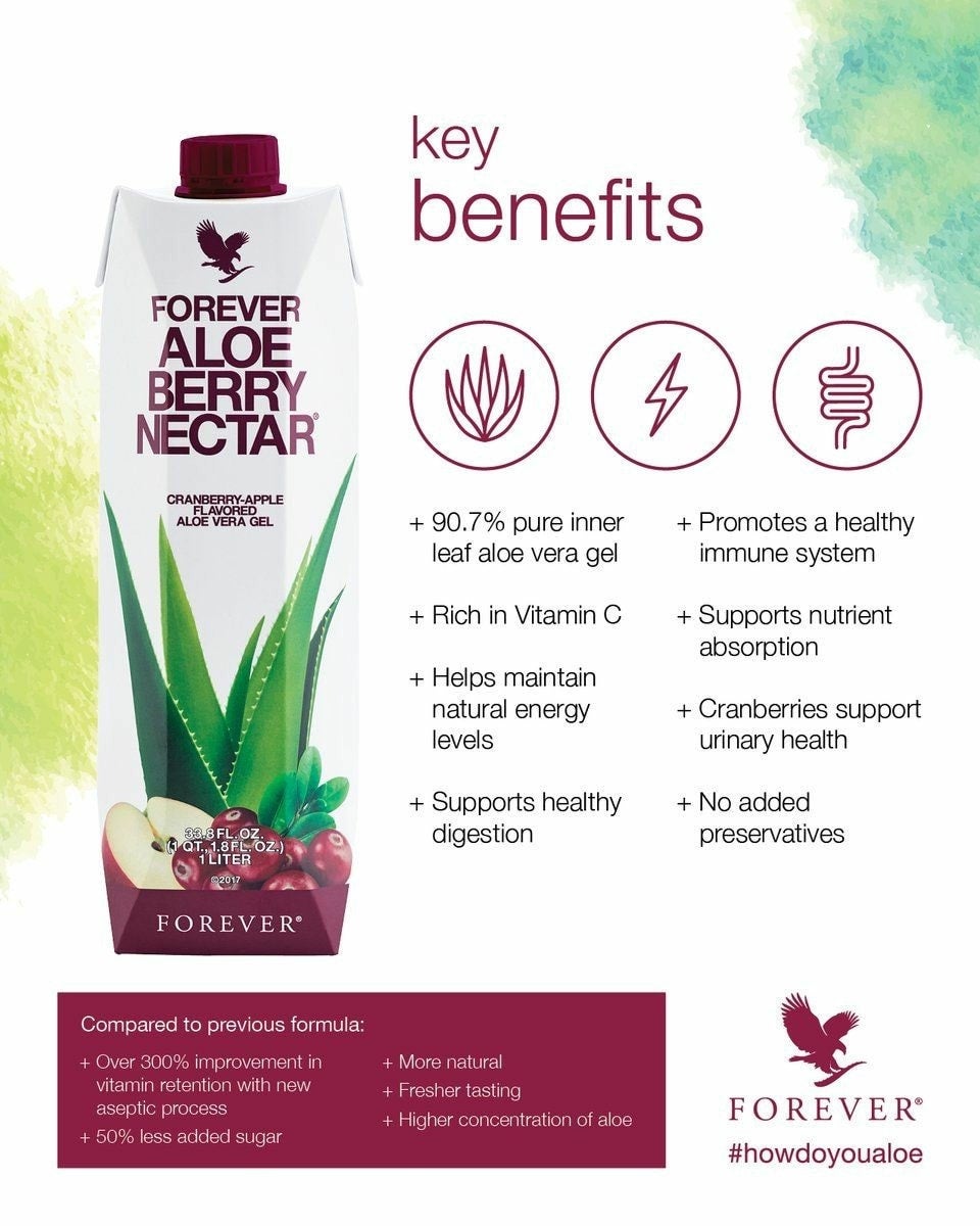 Forever aloe berry nectar sale